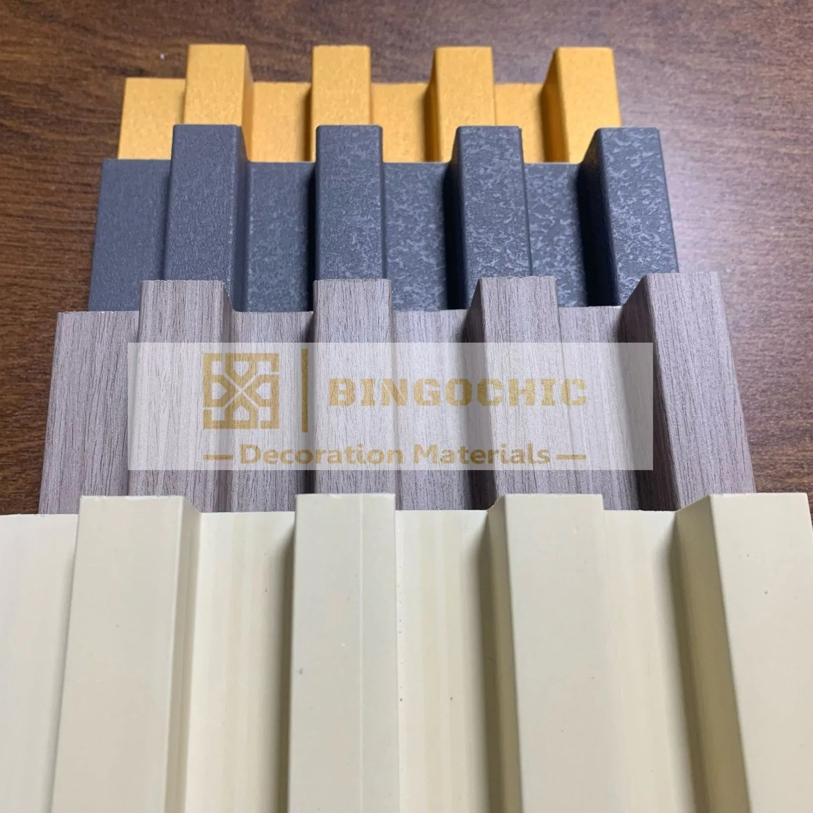 High Quality Fluted Board WPC Panel Interior Decoration