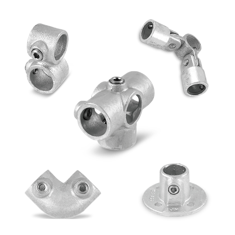 Scaffolding Clamps Galvanized Malleable Cast Iron Key Clamp Pipe Fittings Structure Tube Clamps