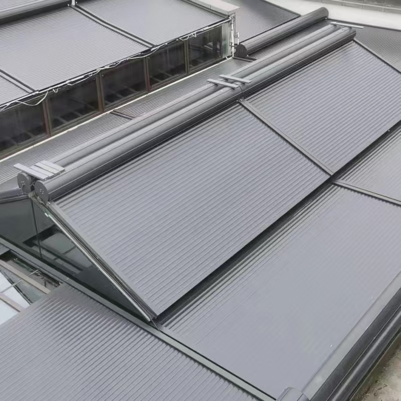 Custom-Made Outdoor Aluminum Sunshade Canopy by The Manufacturer. It Is Suitable for Terrace Tents and Offers a Reasonable Price.