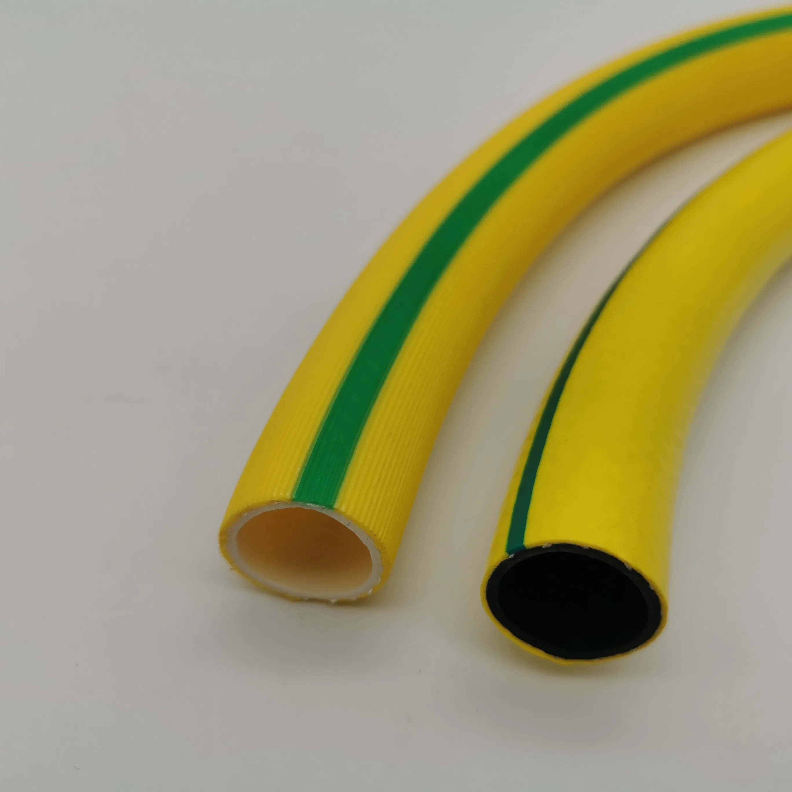 1/2''5/8''3/4''1'' Yellow Fiber Reinforced Water Hose PVC Garden Hose