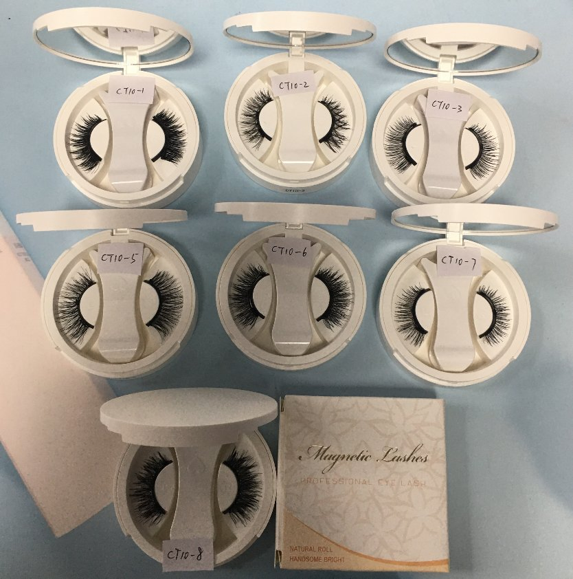 3D Natural Quantum Magnetic False Eyelash Applicator False Magnetic Fiber Lashes