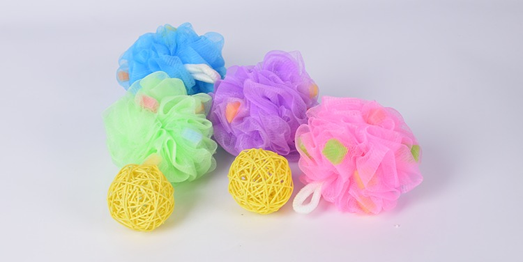 Soft Shower Puff Flower for Body Washing Cleaning