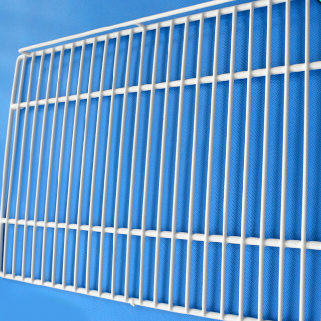 Customized High Quality PE Coated Steel Wire Rack Metal Shelves with Plastic Coating