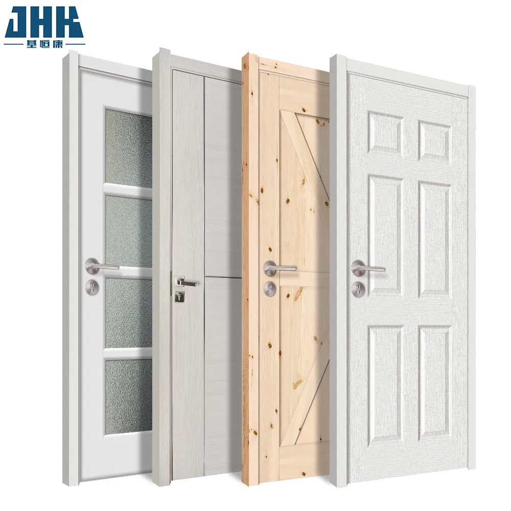 Jhk Exterior Interior Wooden White MDF/HDF Door Manufacturer