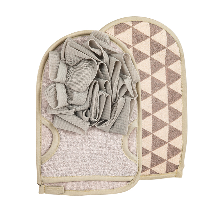 Sponges Bath Towel Glove Exfoliating Glove Mitt for Body