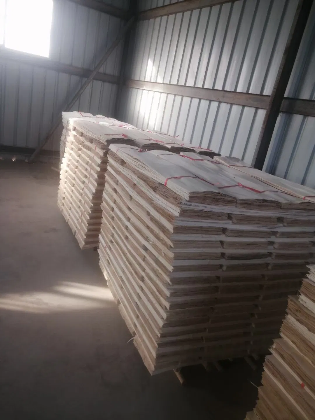 Natural Poplar Wood Core Veneer for Plywood Cheese Box