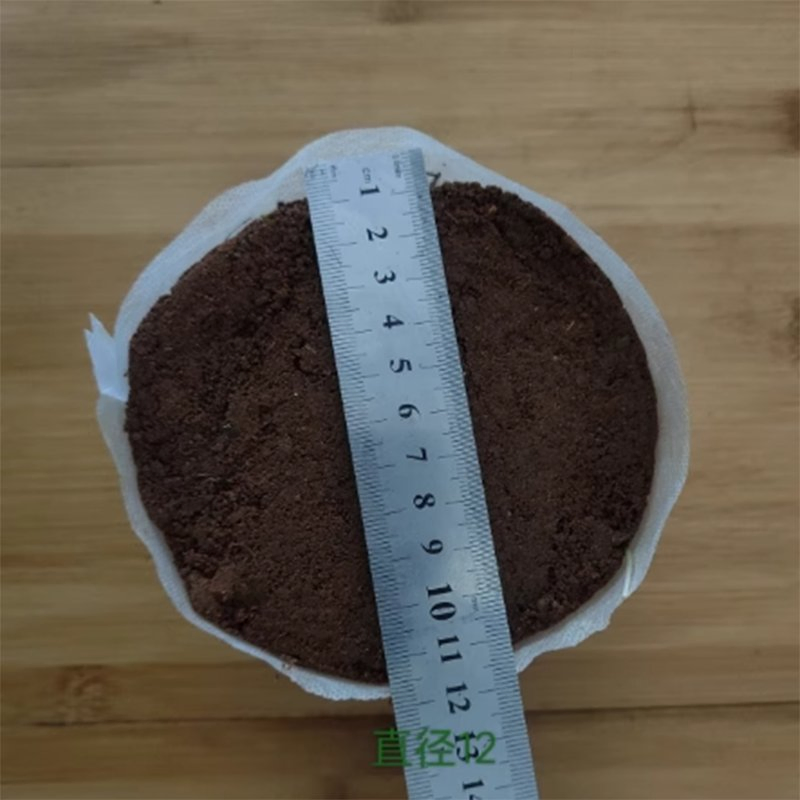 Белые нетканые мешки для рассады с круглым дном