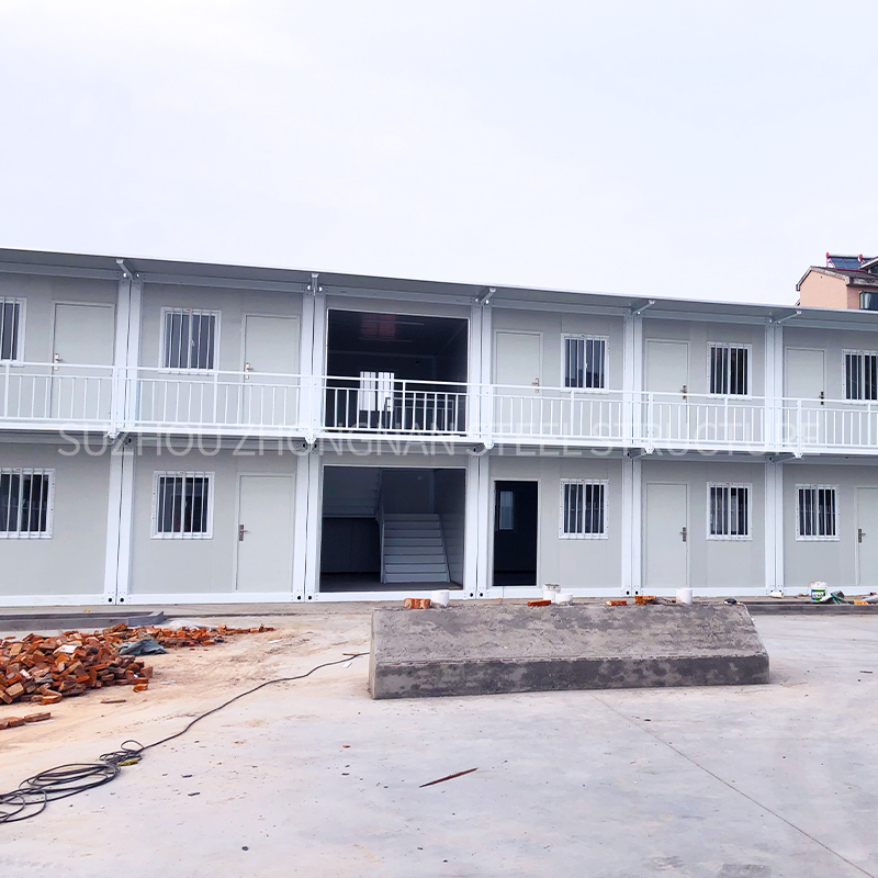 Suzhou Zhongnan High Quality Assemble Prefab Container Hotel Apartment Building for Sale