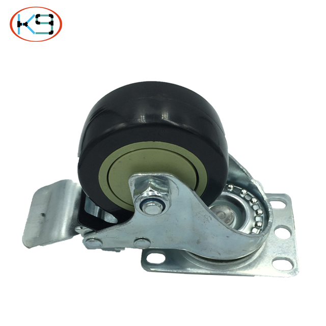 Fixed Direction Horizontal Plug Stem Break Caster