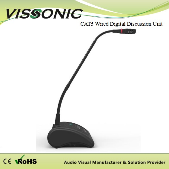 Vis-DVC-T Desktop Microphone System for Government Project