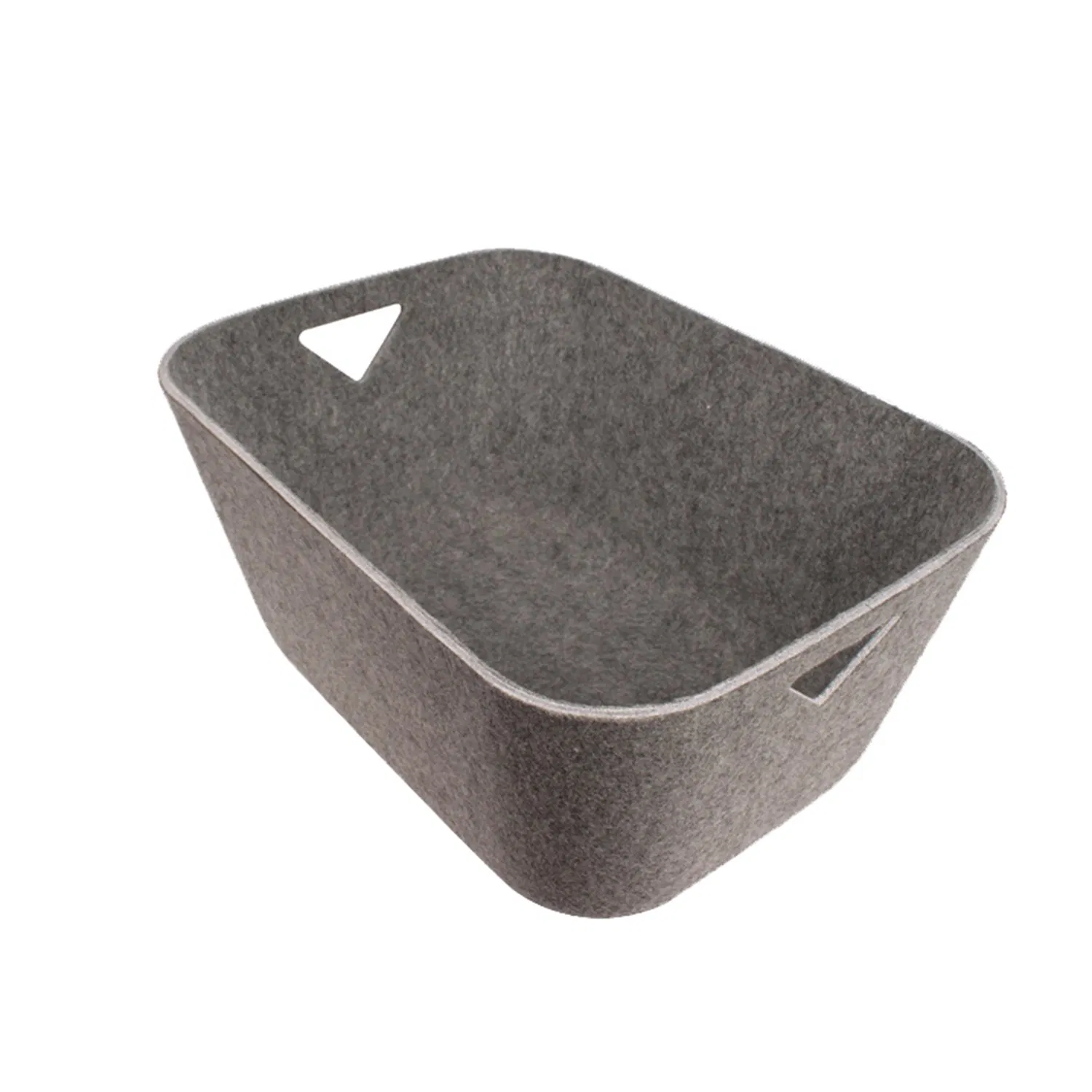 Made in China Easy to Carry Cloth Storage Alternatives Pet Felt Toy Bin