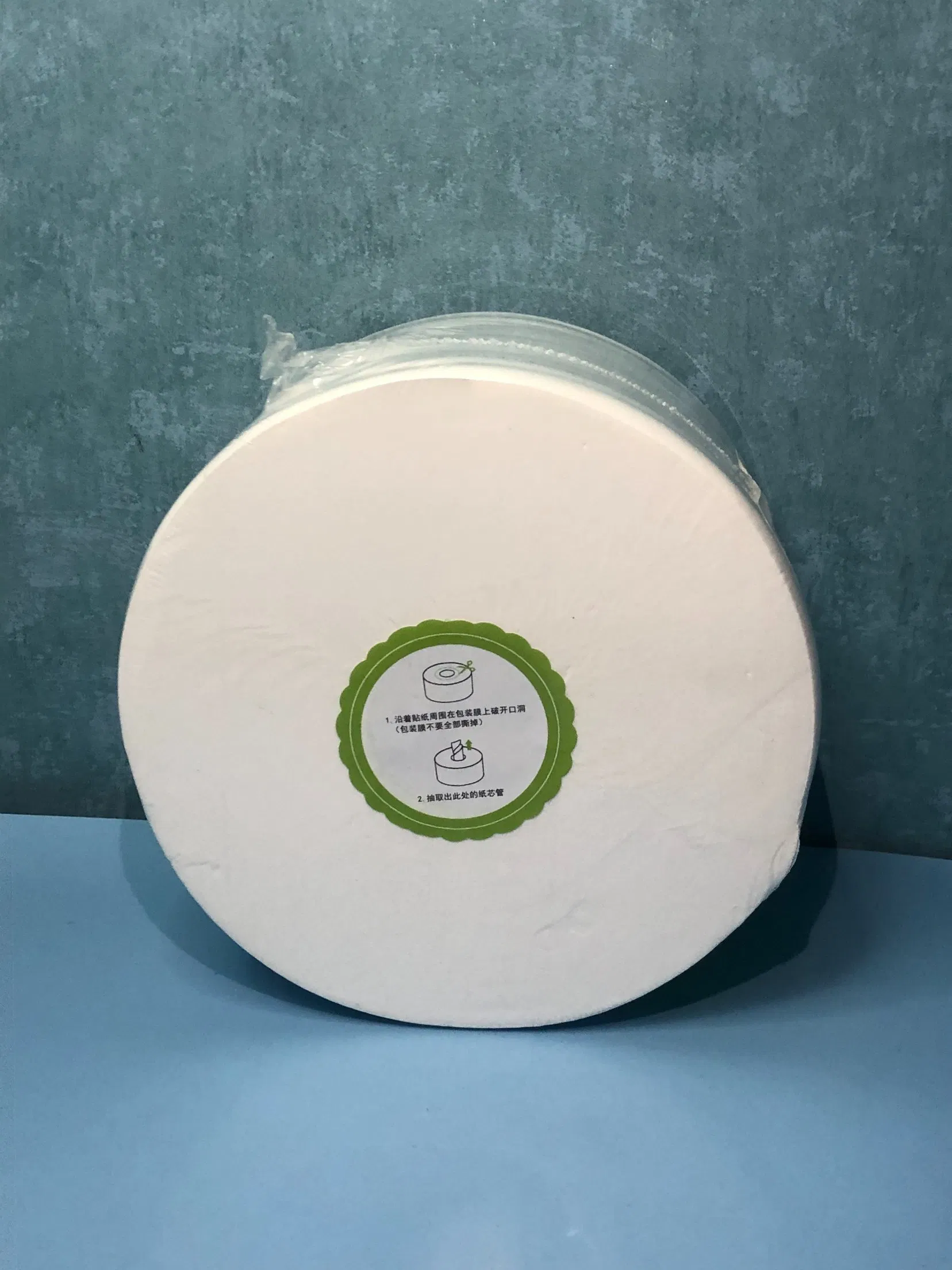 840 GM Medium-Draw Toilet Paper Roll Medium-Draw Two-Ply Tissue Paper