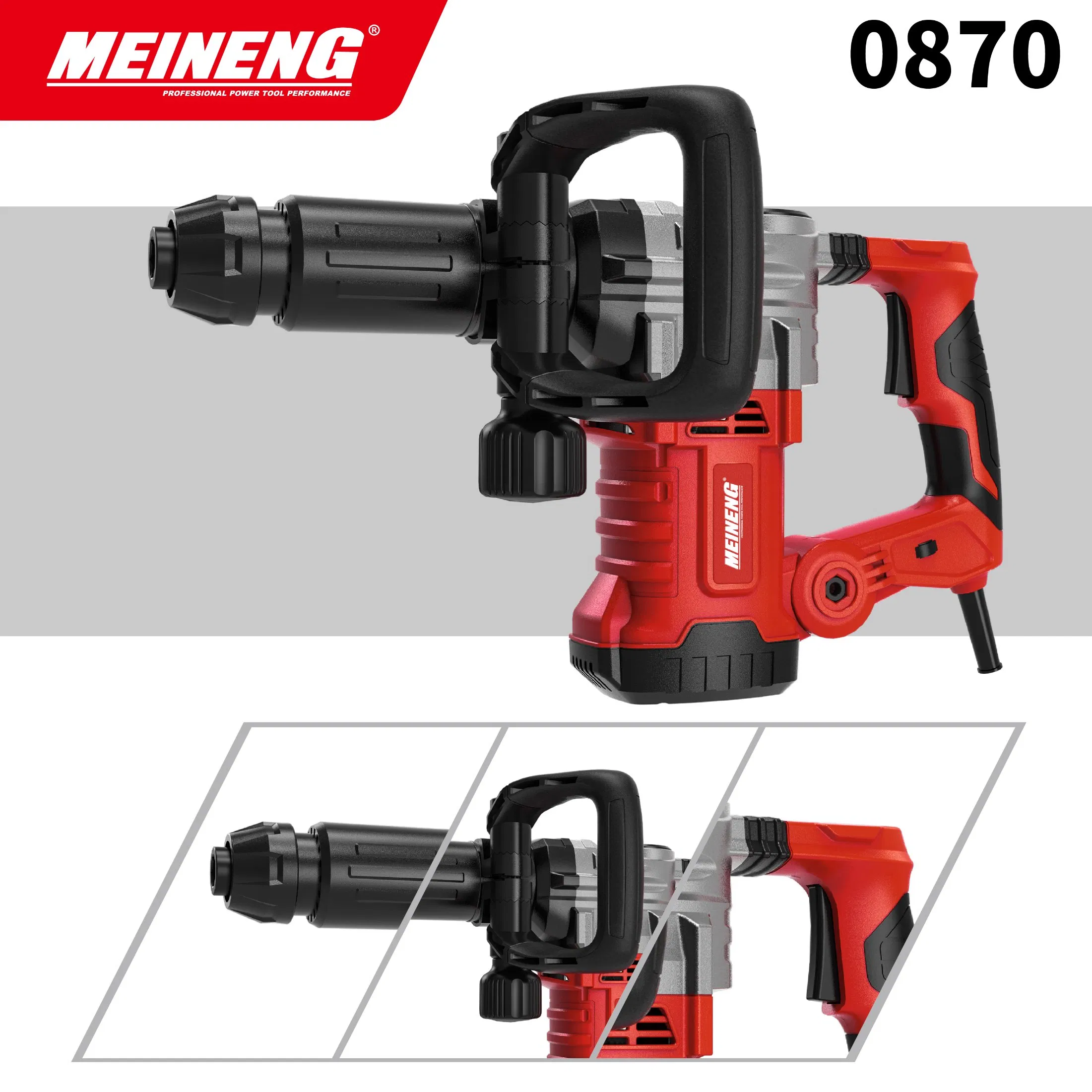 Электрический отбойный молоток Ultimate 1650Вт для демонтажа