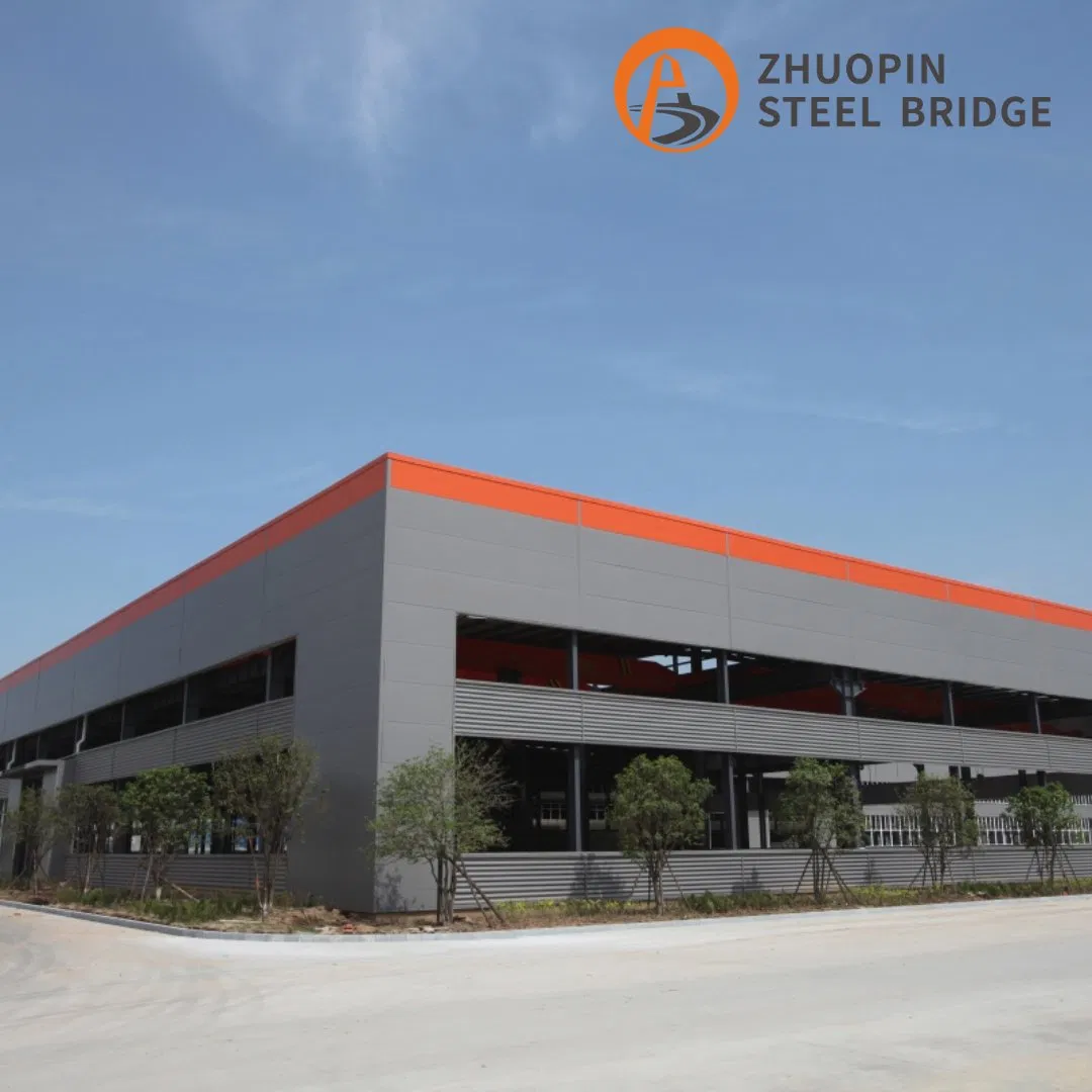 Highly Skilled Technicians Prefabricated Steel Structure / Steel Workshop