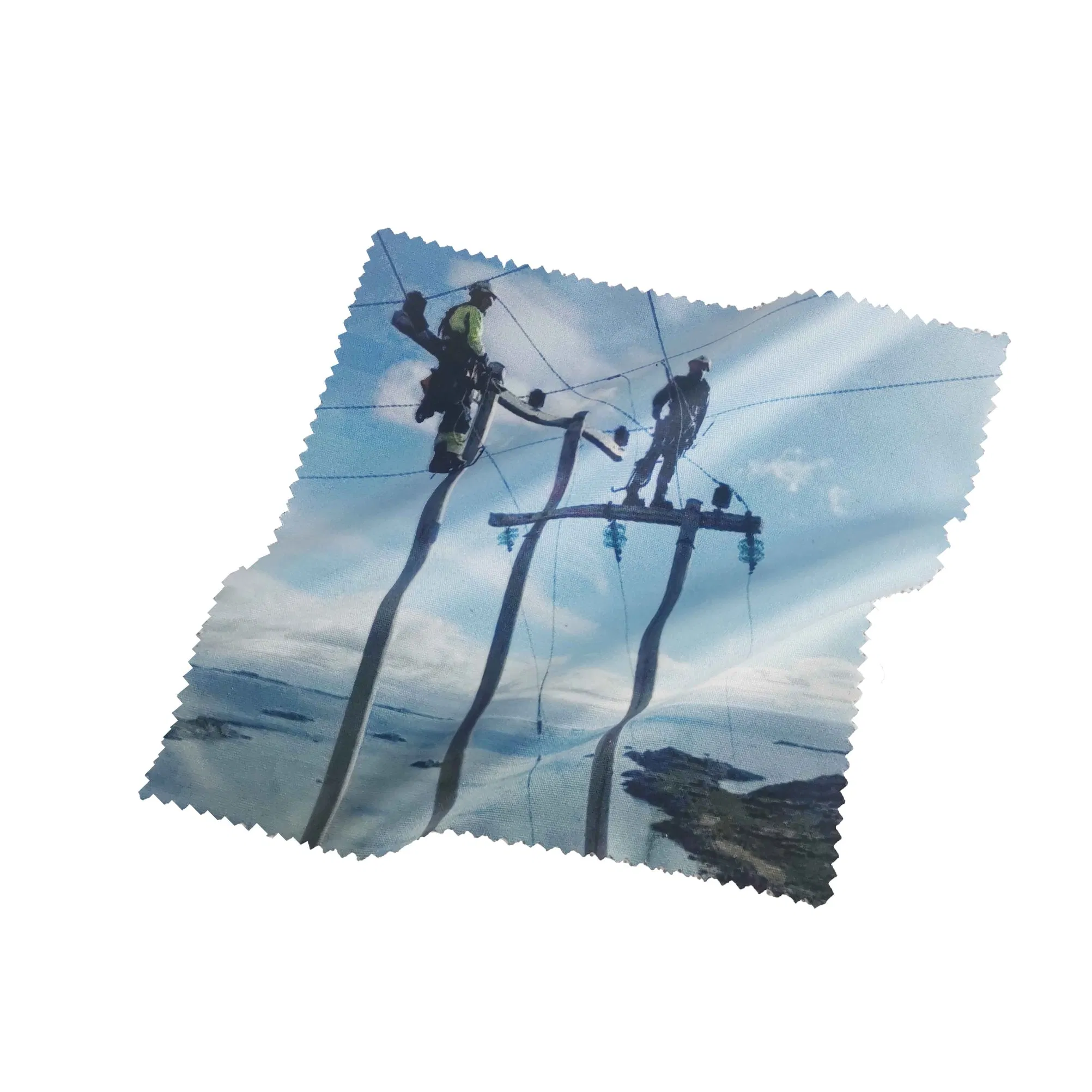 Promotional Nano Silver Screen Printed Microfiber Eyeglasses Cleaning Cloth Custom Logo Glasses Cloth