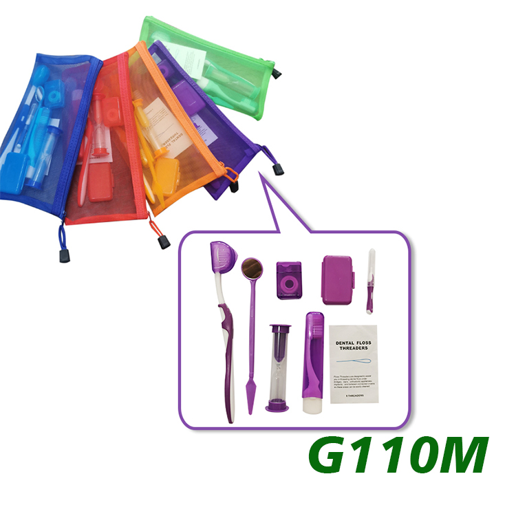 G110M Patient Use Travel Dental Oral Toothbrush Portable Orthodontic Care Kit