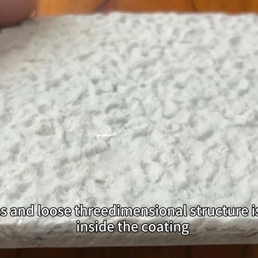 Sound-Absorbing Spray Coating Apply Sound-Absorbing Spray Coating