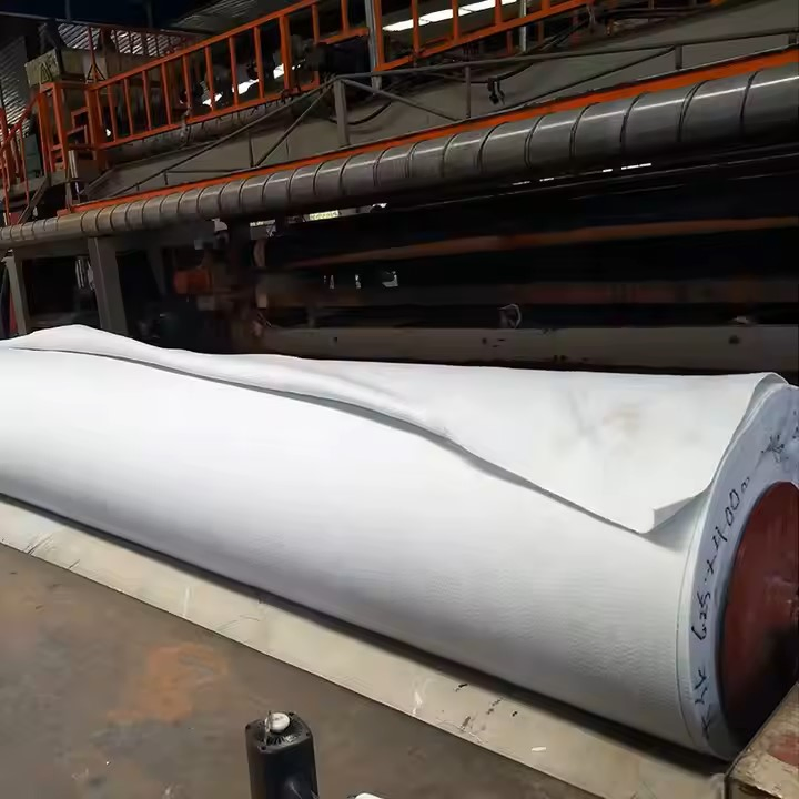 Short Fiber Nonwoven Geotextile Woven Geotextile Fabric Used for Road and Anti-Seepage Engineering Construction