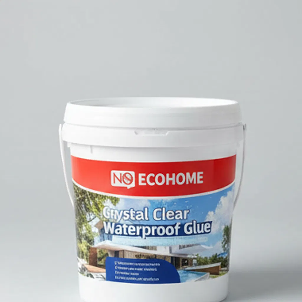 Professional Grade Crystal Clear Waterproof Coating for Concrete Crack Repair Protection System