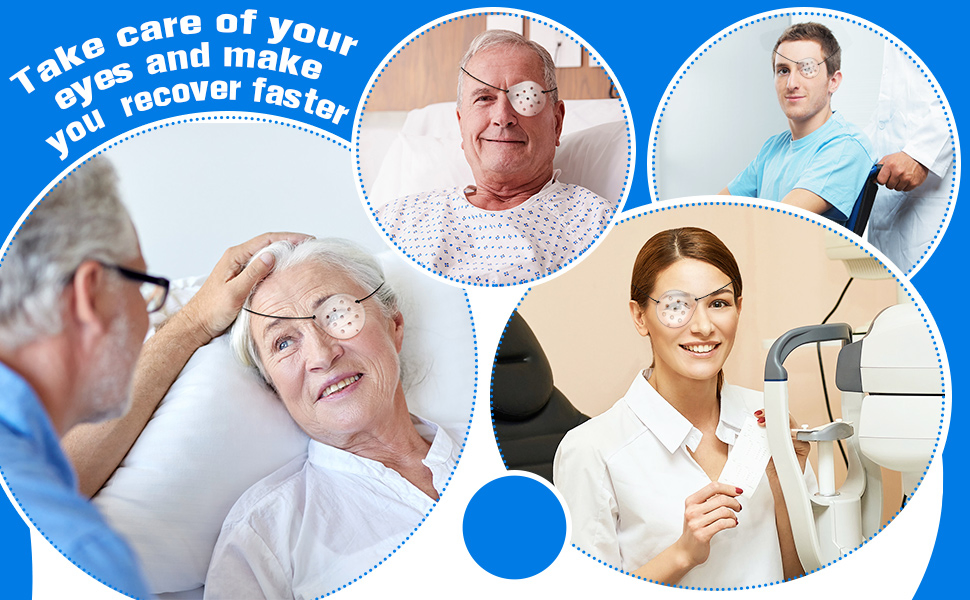 E900 Ventilated Transparent Breathable Plastic Eye Coverings/Protections/Shield