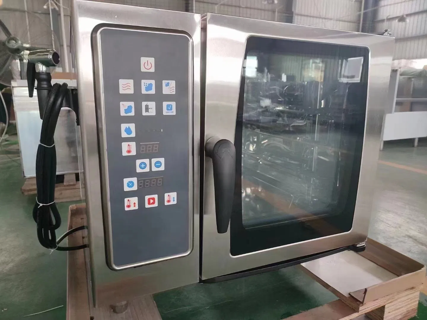 Commercial Kitchen Bakery Electric Convection Steam Oven