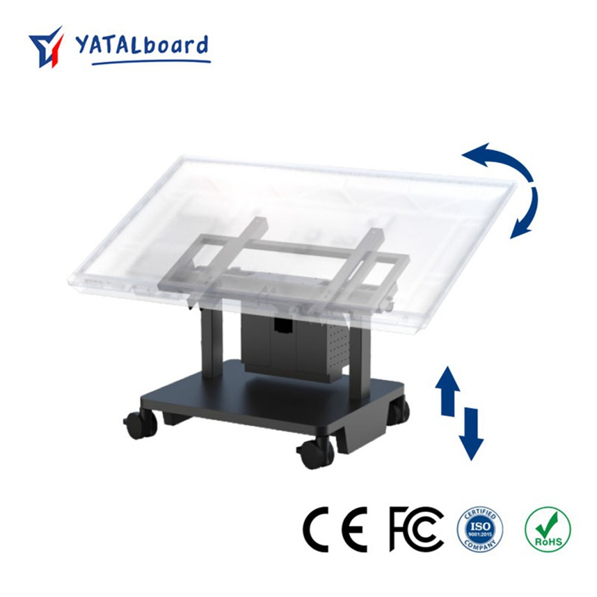 Heavy Duty Rolling Mount for 65-86 Inch Interactive Whiteboard Use