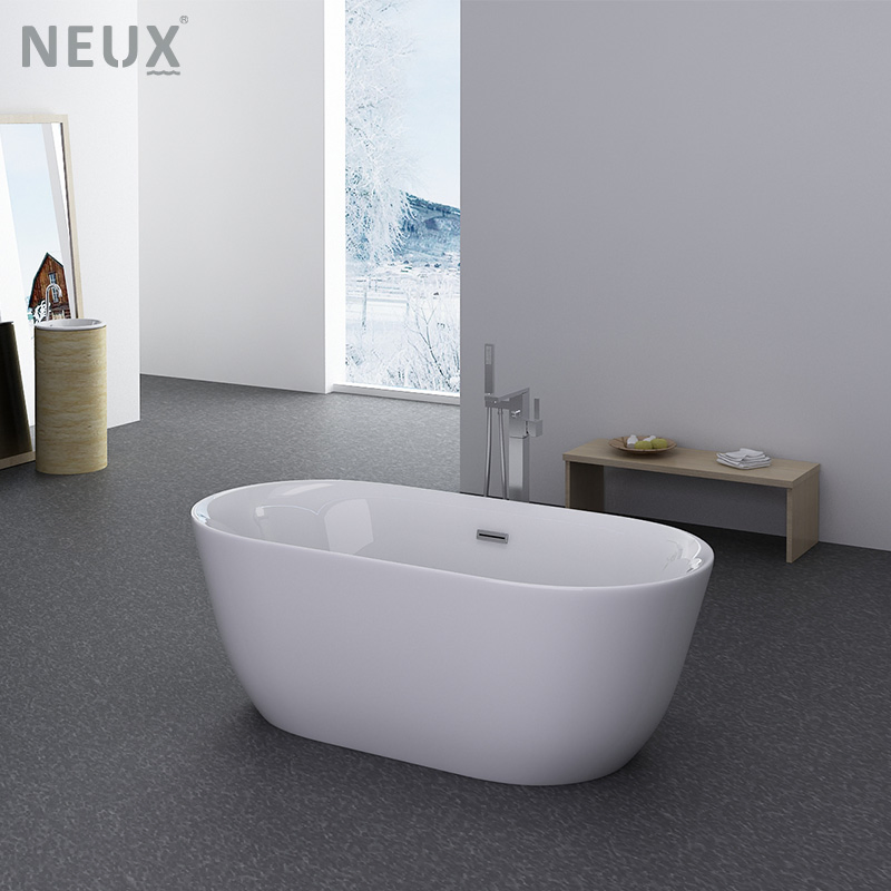 Акриловая ванна овальная европейская LT-704