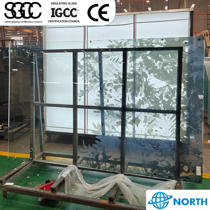 3.2mm/4mm Low Iron Glass for Glass Railing and Builing