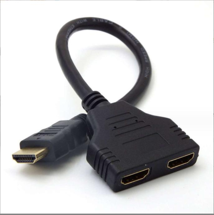 Разветвитель HDMI 1x2, 4K 30Hz, кабель-переходник