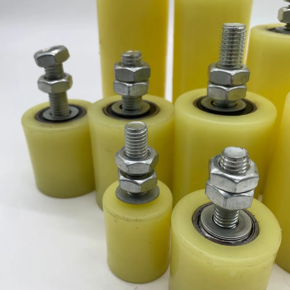 Sliding Roller Door Wheel PP Steel Nylon Guiding Runner Wheels Accessory 50*70mm