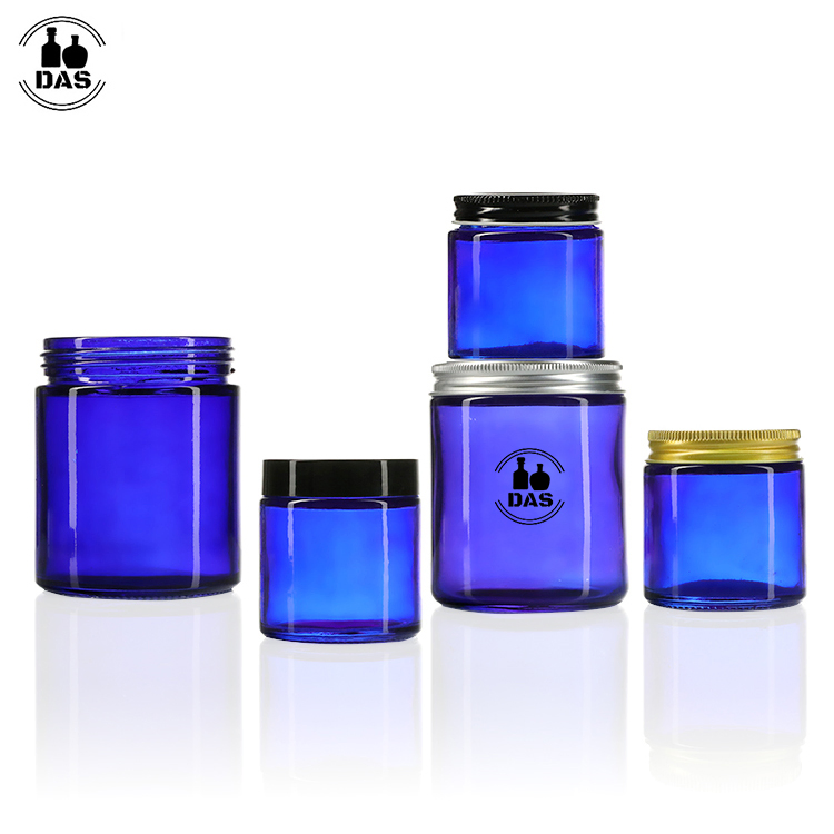 Стеклянные баночки для косметики 100г, 50г, 2oz, 4oz, 8oz