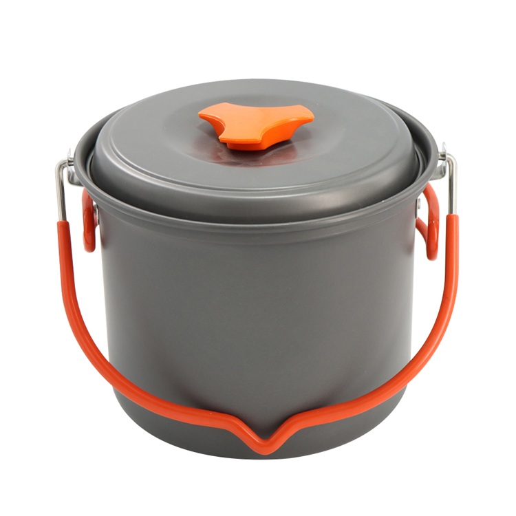 Aluminum Camping Cookware Portable Lightweight Cooking Equipment