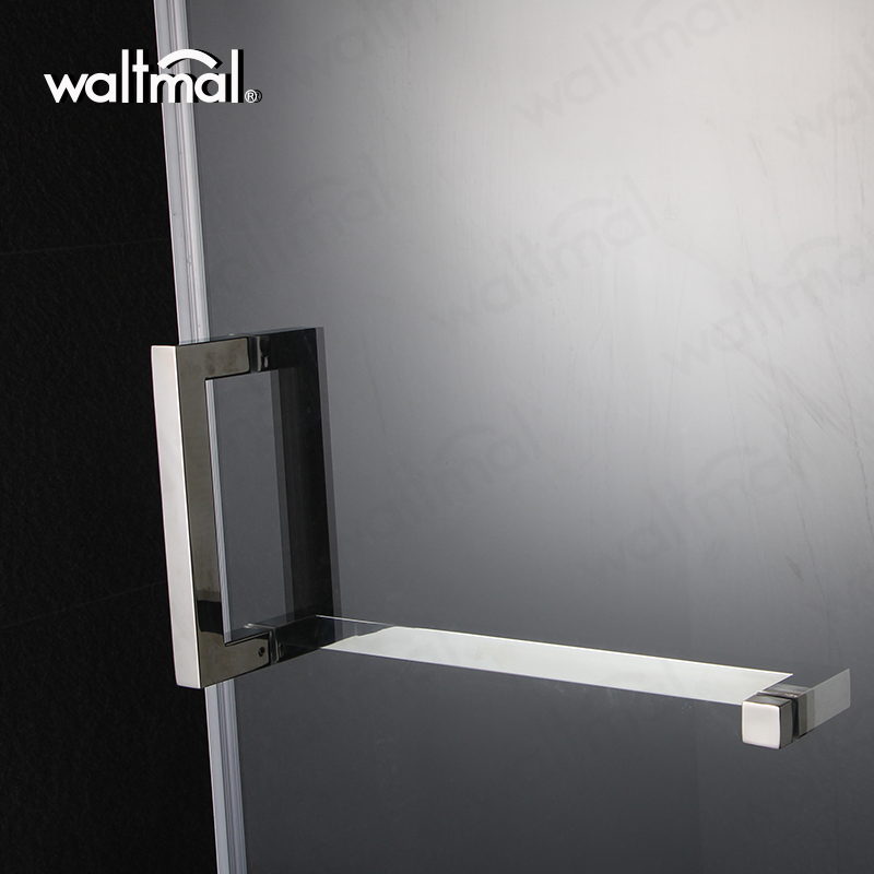 Hot Sale Aluminum Profile Tempered 3 Panel Glass Doors Shower