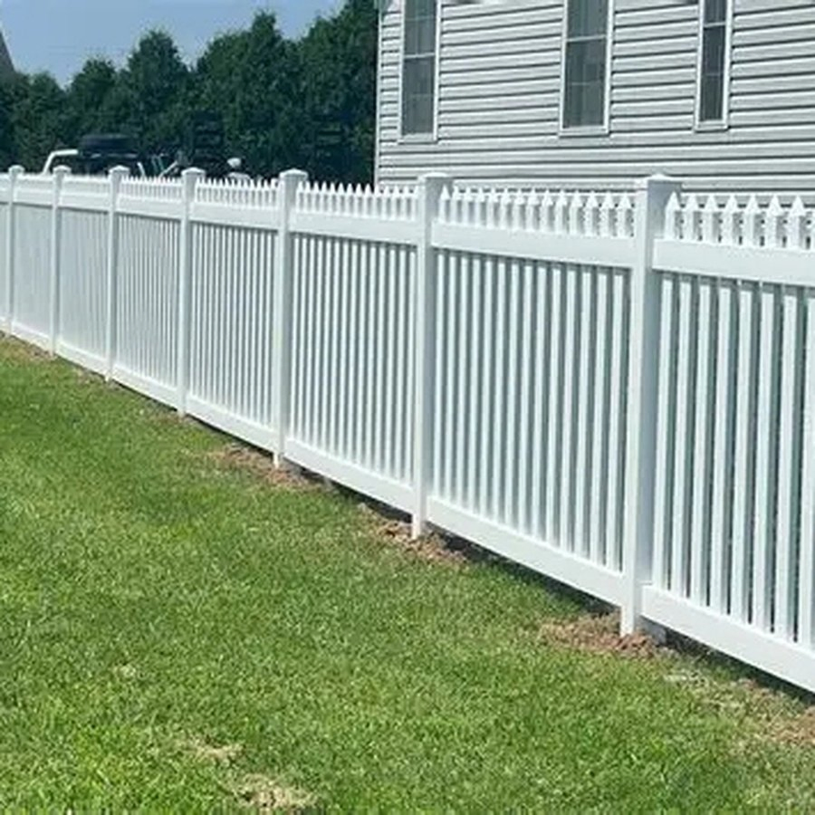 Premium Durable Garden PVC Vinyl Fence for Backyard Spaces