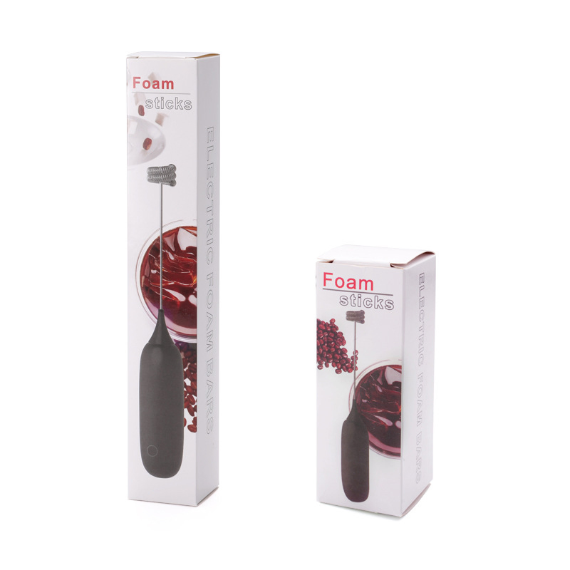 Milk Frother Handheld Battery Operated Portable Automatic Electric Milk Frother for Coffee Mixer Kitchen Utensils Battery Operated Milk Frother