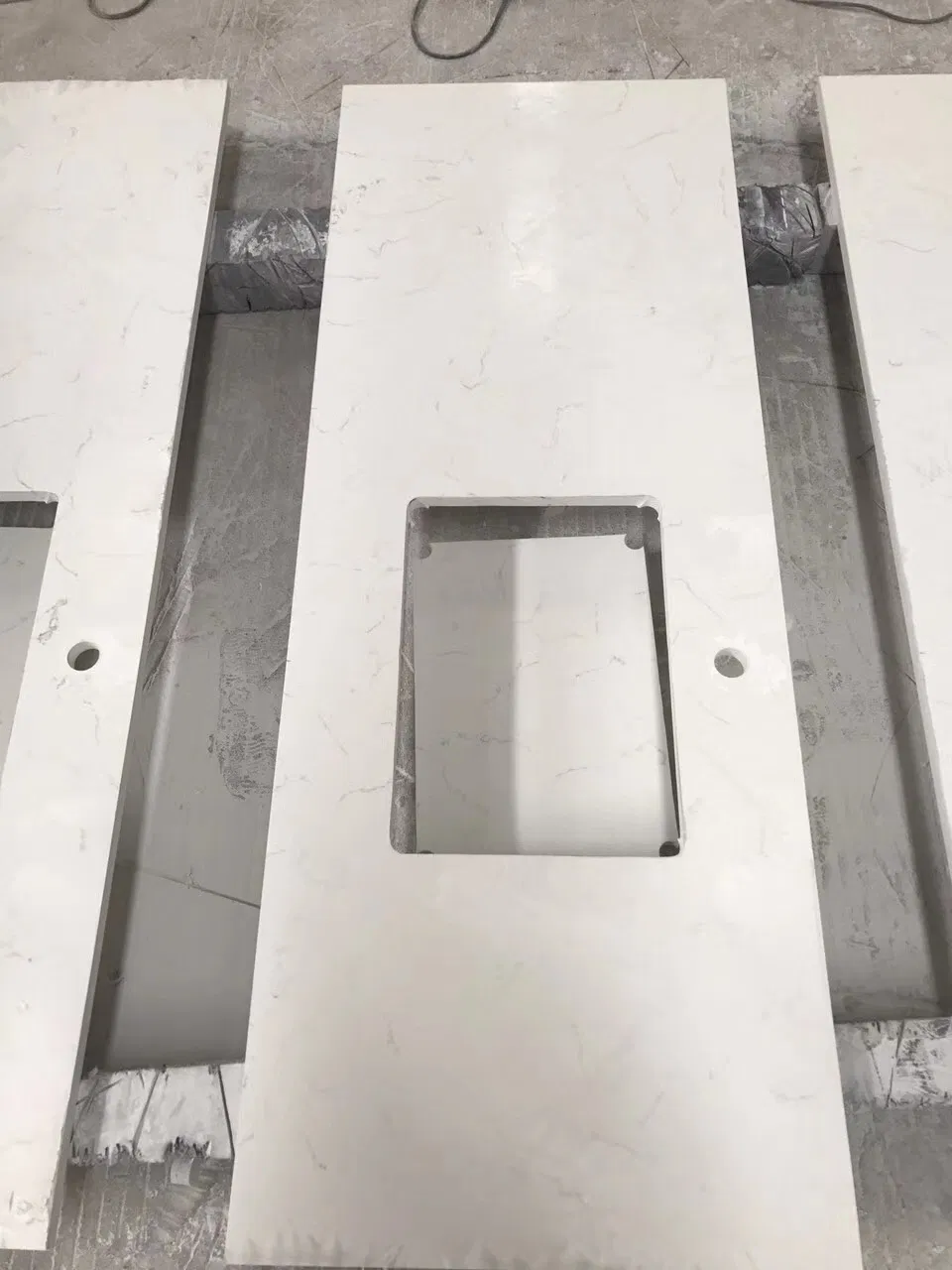 High Quality Sinks Bowl Quartz Stone Countertops Vanity Tops