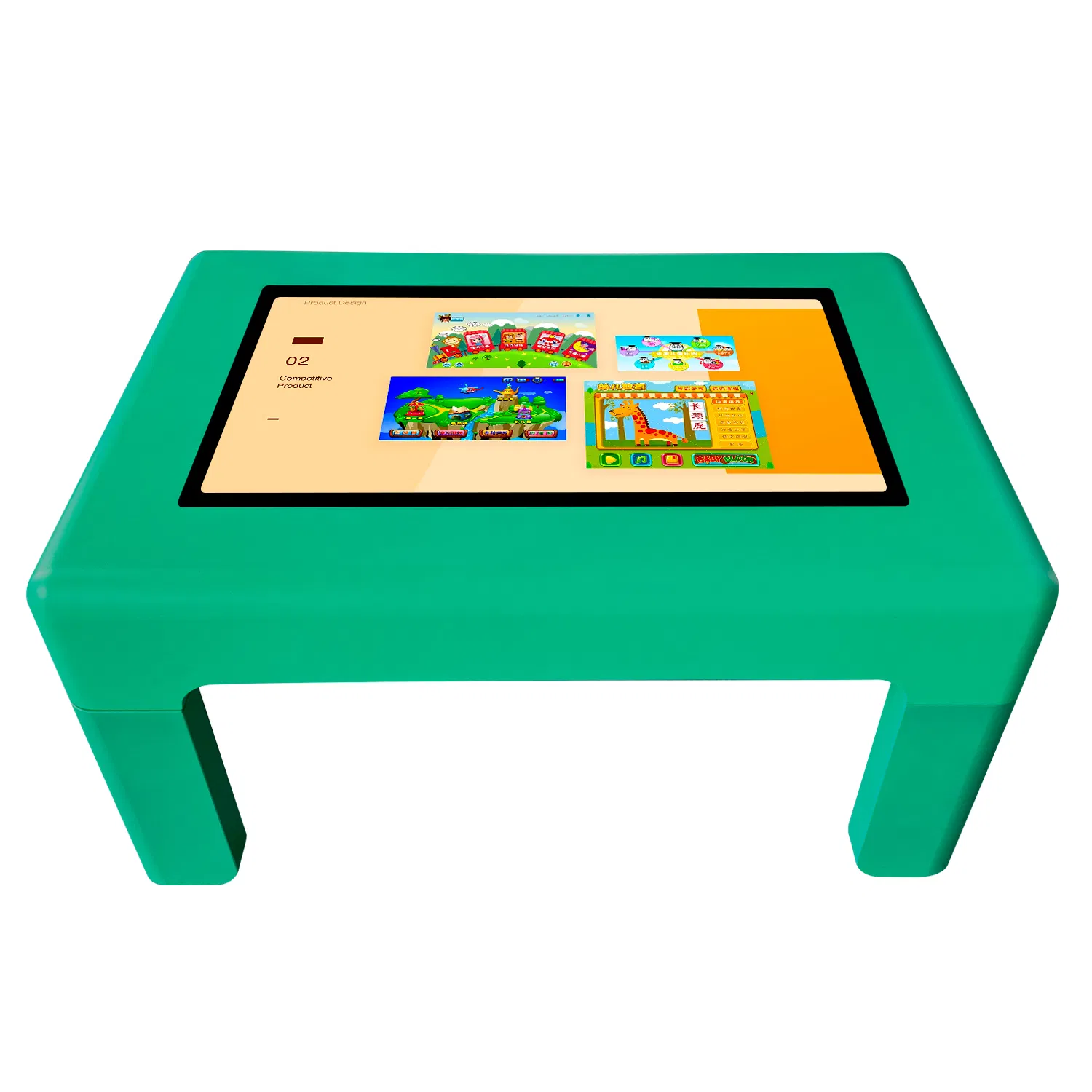 High Brightness LCD Digital Interactive Learning Table for Creative Kids