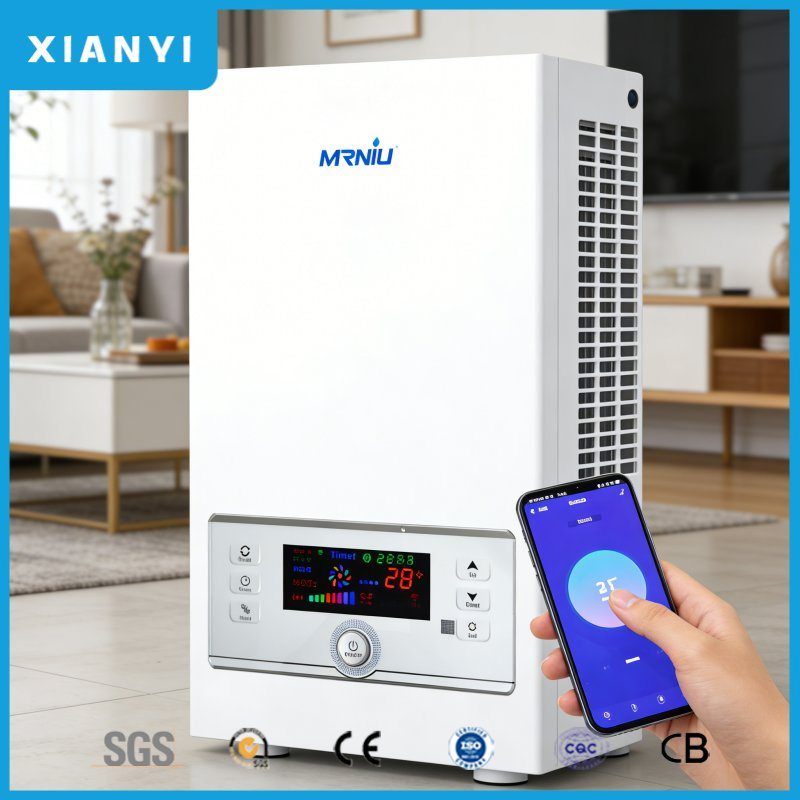 Stable Thermal Output Smart Residential Heating Appliance Tankless Electric/Electronic Central Water Heating Combi Furnace/ Boiler