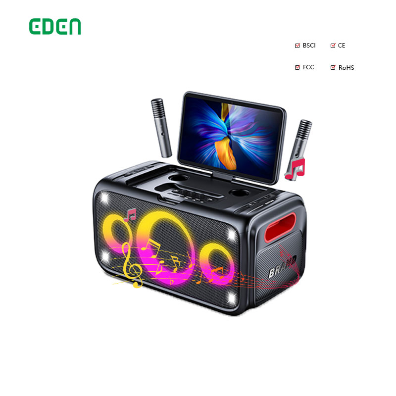 Parlantes Bluetooth Nuevos Modelos 13 Inches Bluetooth Wireless Speaker Karaoke Video Speaker with Display Screen