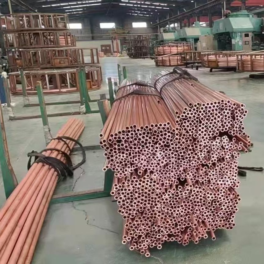 C11000 En 13348 LPG Gas AC Copper Pipe 1/2" 3/4" Copper Tubes