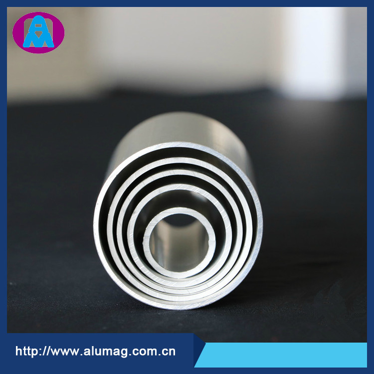 CNC Profile Aluminum Extrusion Round/Square/Oval Extruded Tube/Tubing/Pipe/Piping