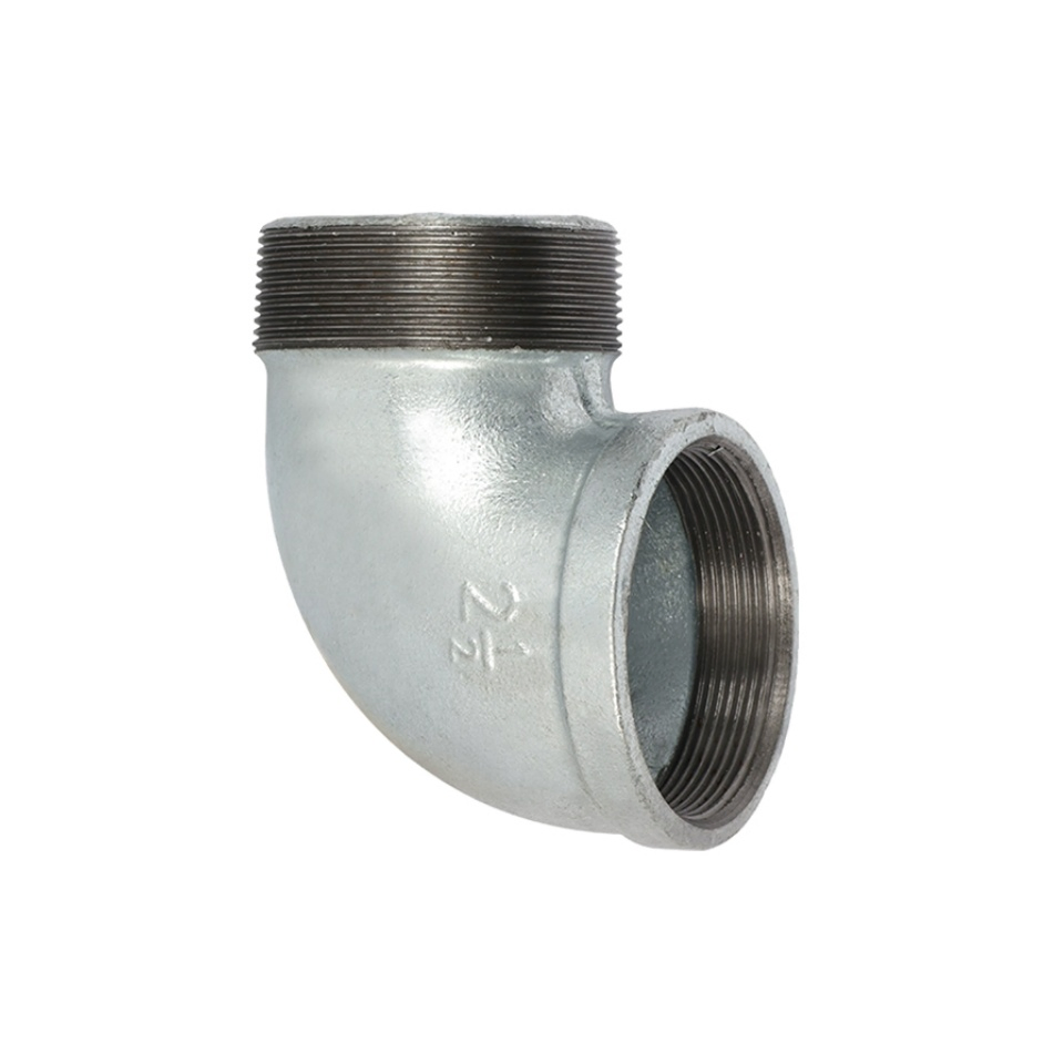 Factory Directly Malleable Cast Iron Pipe Fittings 3'' 90 Degree F-M Elbow