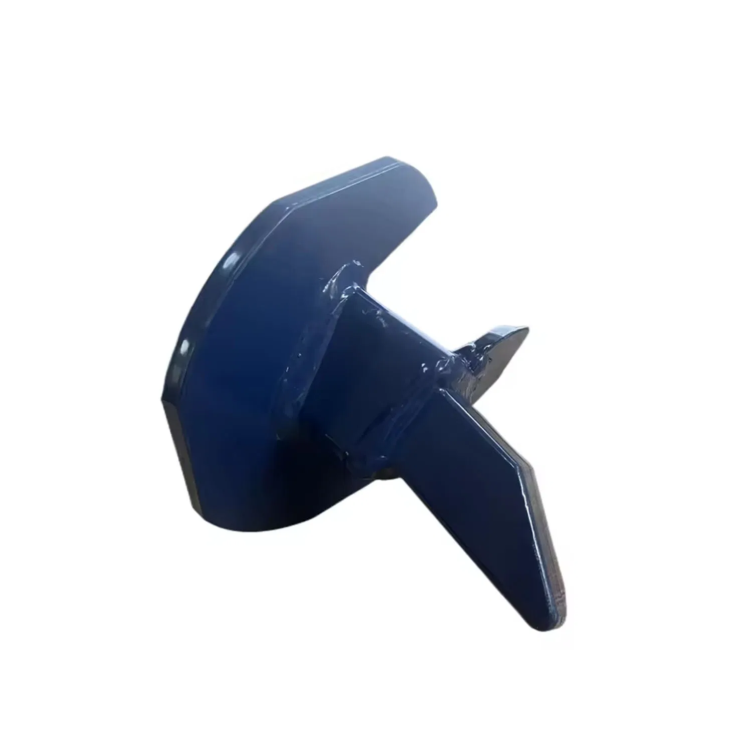 Factory Customized Painting Blue Color Square Pipe Welded Screw Helical Pile