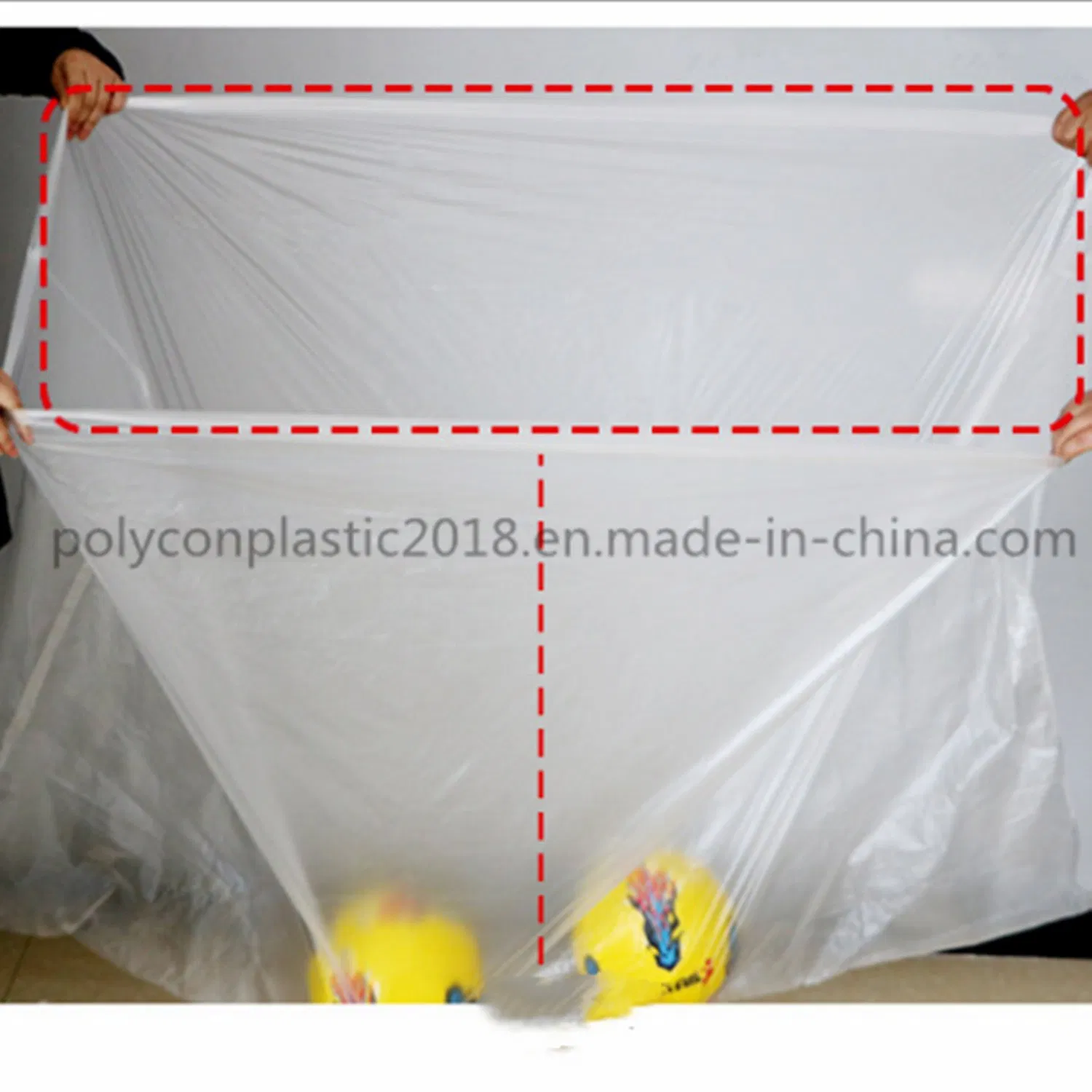 Disposable Bath Plastic Bag Bathtub Film Baby Swimming Pool Bathroom Bathing Barrel SPA Plastic Bag Custom