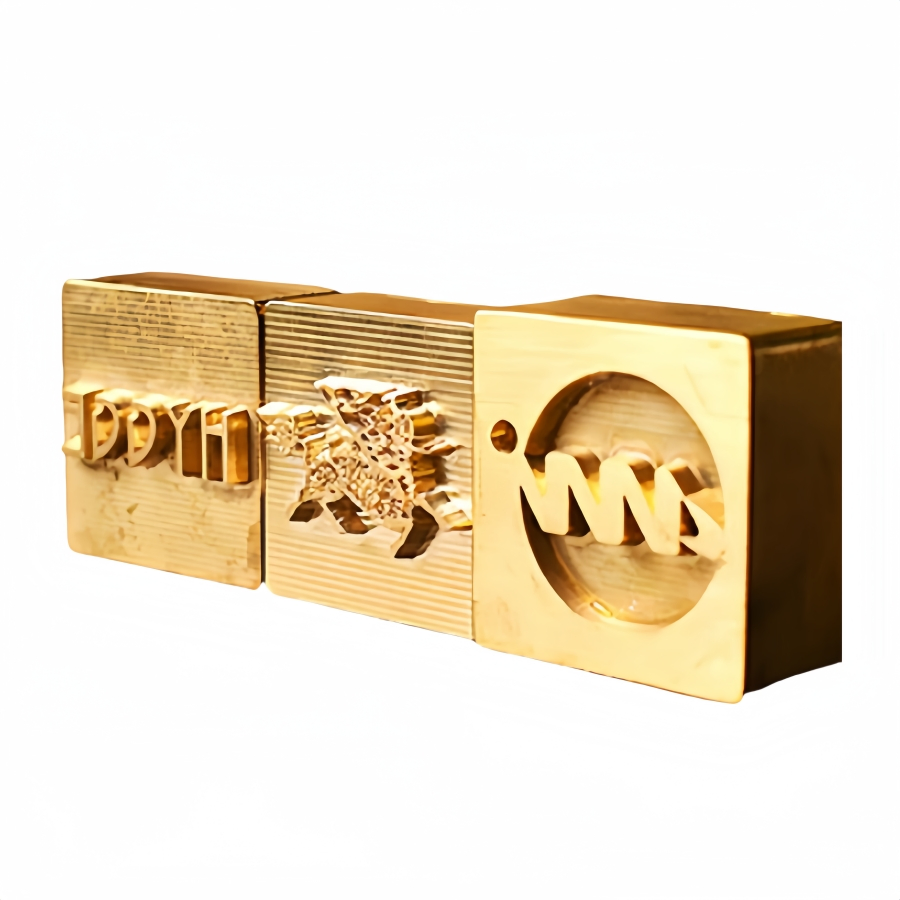 Custom Personalized Ice Cube Stamp Honeycomb Ice Cube Brass Branding Stamp for Ice Cube Gift for Bartender