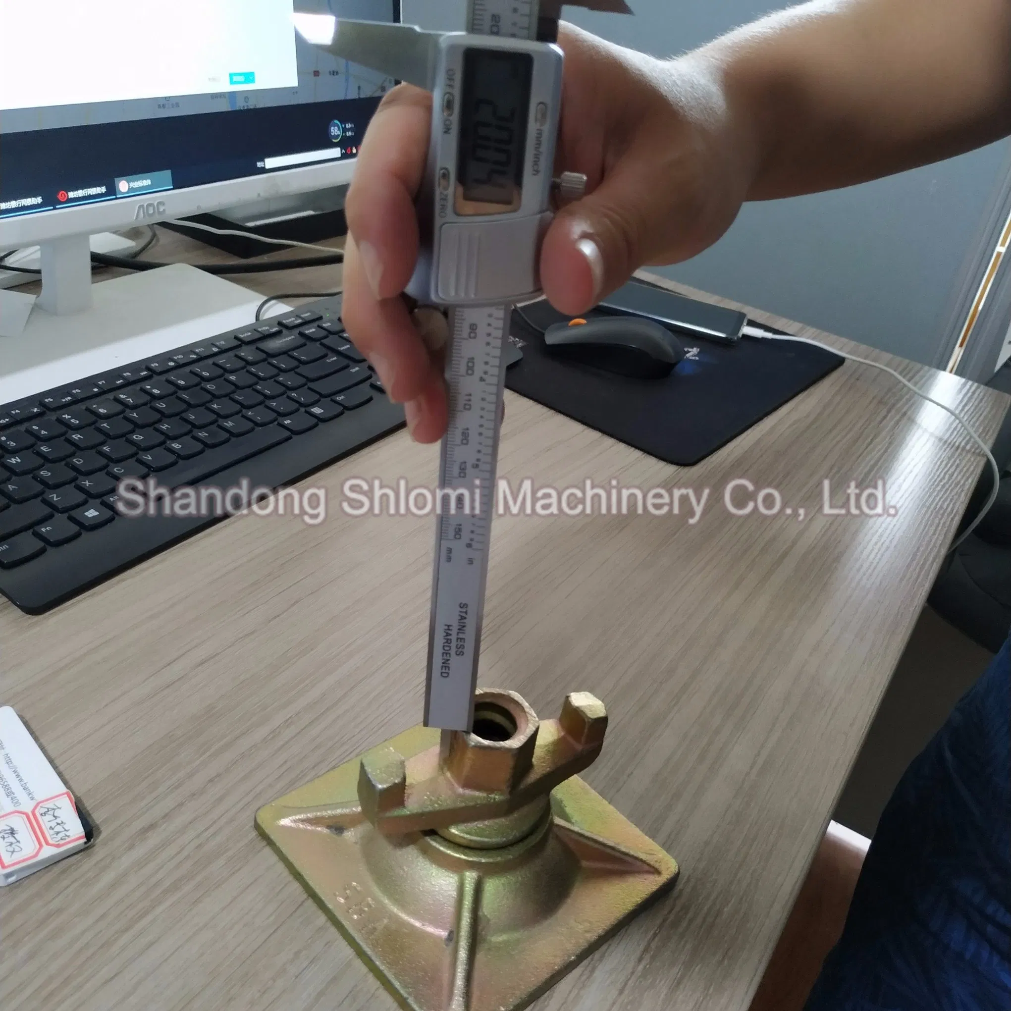 Гайка-барашек анкерная 115x115 мм для опалубки