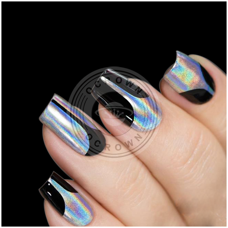 Laser Silver Holographic Shiny Mirror Pigment Powder Chamleon Pigment