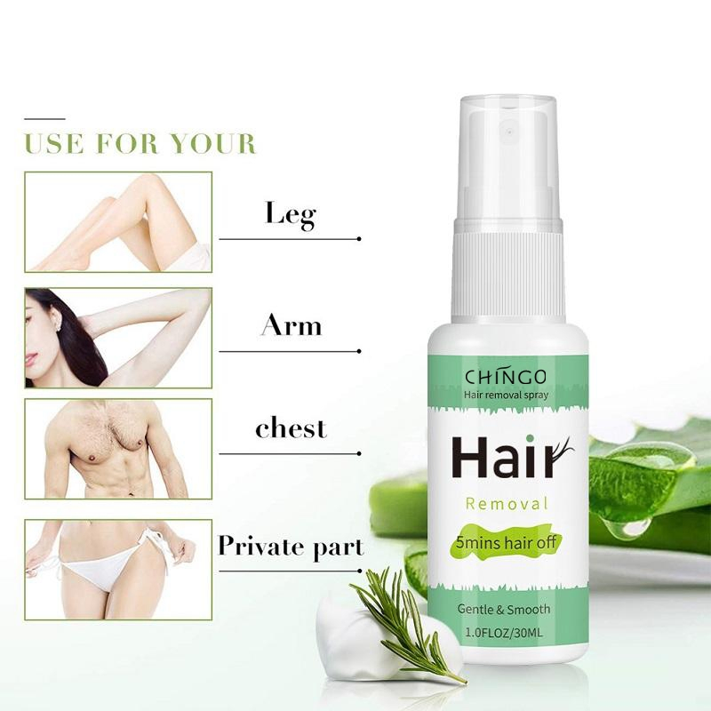 Effective Hair Removal Spray Painless Smoothing Stop Hair Growth