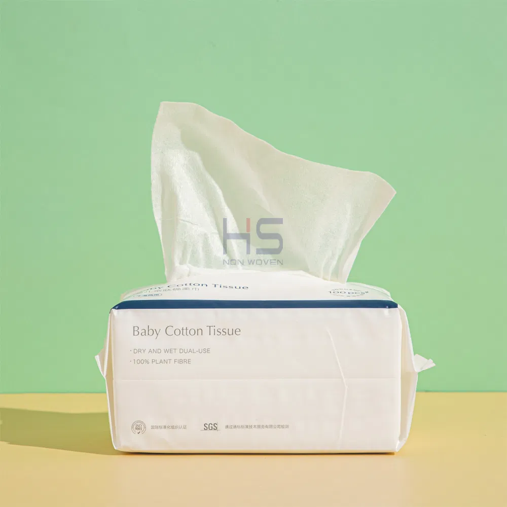 Nonwoven Dry Wipes 100% Rayon Dry Towels