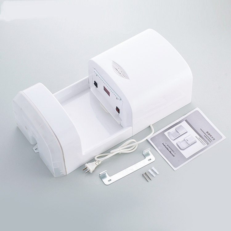 Home Appliance Engineering Plastic Hand Dryer Machine for Public Toilet and Bathroom